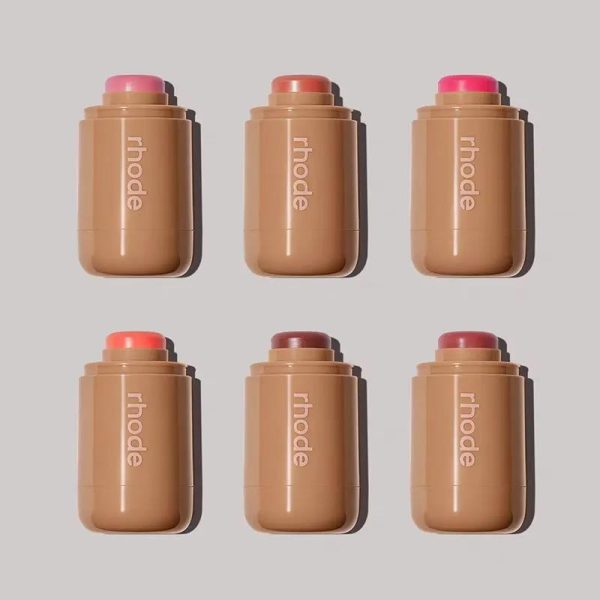 6 Colors Rhode Pocket Blush | Makeup Beauty Cosmetics Long Lasting & Moisturizing Pocket Blush